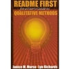 README FIRST FOR A USER'S GUIDE TO QUALITATIVE METHODS