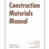 CONSTRUCTION MATERIALS MANUAL