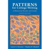 PATTERNS FOR COLLEGE WRITING