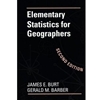 ELEMENTARY STATISTICS FOR GEOGRAPHERS