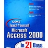 TEACH YOURSELF MICROSOFT ACCESS 2000 IN 21 DAYS