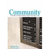 Community: A Contemporary Analysis of Policies Programs and Practices
