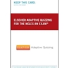 Elsevier Adaptive Quizzing for the NCLEX-RN Exam (36-Month) (Retail Access Card) US VERSION