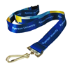 A blue, one inch wide lanyard with a buckle release. Ryerson University in white text appears repeatedly along the lanyard.