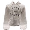 Unisex Hoodie Home Is Canada - White