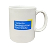 11oz White Mug Full Colour University Logo