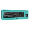 Logictech Full-size wireless combo Keyboard and Mouse