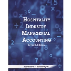 HOSPITALITY INDUSTRY MANAGERIAL ACCOUNTING WITH RED RINAL EXAM 100 QUESTIONS ANSWER SHEET PK