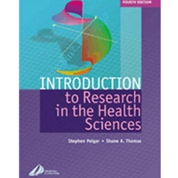 INTRODUCTION TO RESEARCH IN THE HEALTH SCIENCES