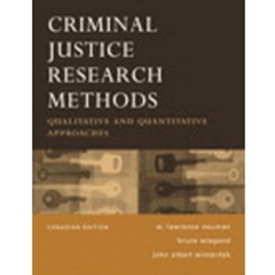 CRIMINAL JUSTICE RESEARCH METHODS CAN.ED.