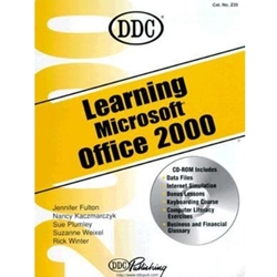LEARNING MICROSOFT OFFICE 2000 WITH CD-ROM