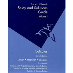 CALCULUS STUDY GUIDE & SOLUTIONS GTUIDE VOL.1