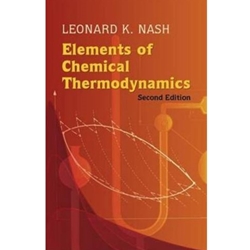 ELEMENTS OF CHEMICAL THERMODYNAMICS
