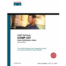 CCNP CIT EXAM CERTIFICATION GUIDE WITH CD-ROM