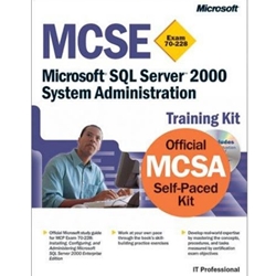 SQL SERVER 2000 SYSTEM ADMINISTRATION WITH CDROM