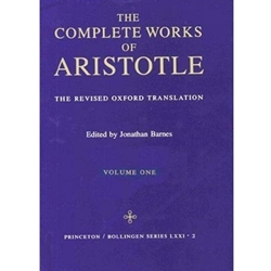 COMPLETE WORKS OF ARISTOTLE VOL.1
