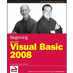 BEGINNING MICROSOFT VISUAL BASIC 2008