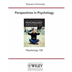 ORDER ONLINE WILEY PLUS WITH E-TEXT FOR PERSPECTIVES IN PSYCHOLOGY