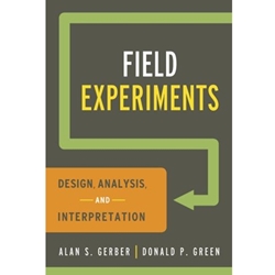 FIELD EXPERIMENTS: DESIGN, ANALYSIS & INTERPRETATION