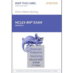 Elsevier Adaptive Quizzing for the NCLEX-RN Exam (36-Month) (Retail Access Card)