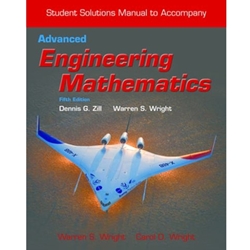 Student Solutions Manual to accompany Advanced Engineering Mathematics 5th Edition