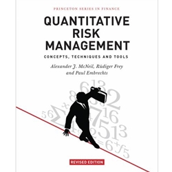QUANTITATIVE RISK MANAGEMENT: CONCEPTS, TECHNIQUES AND TOOLS