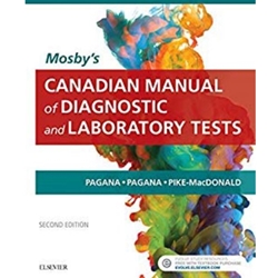 Mosby's Canadian Manual Of Diagnostic & Laboratory Tests CAD. ED.