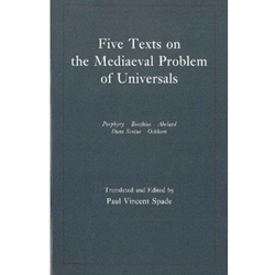 FIVE TEXTS ON THE MEDIEVAL PROBLEM OF UNIVERSALS