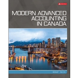 Modern Advanced Accounting in Canada with Connect