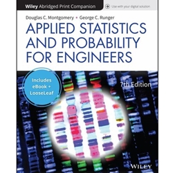 APPLIED STATISTICS AND PROBABILITY FOR ENGINEERS LLV W/ ETEXT