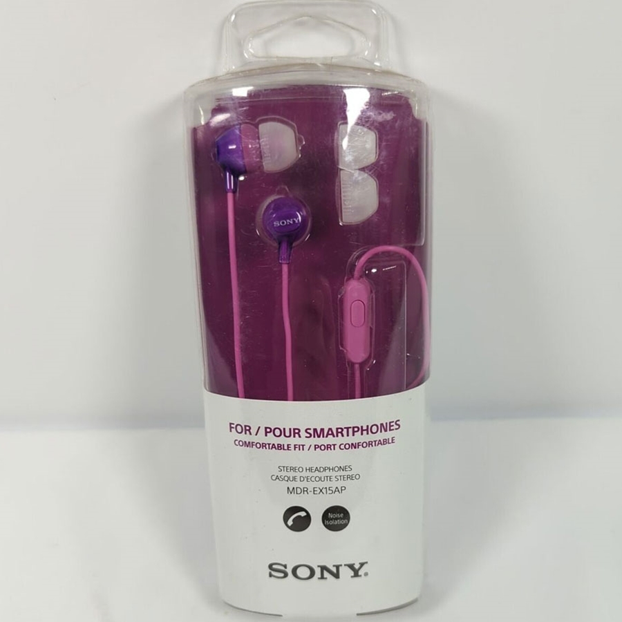 Sony Earbuds MDR EX15AP - Pink