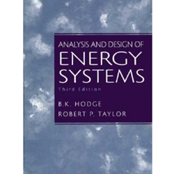 ANALYSIS & DESIGN OF ENERGY SYSTEMS