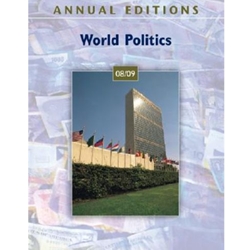 WORLD POLITICS 08/09 ANNUAL EDITIONS