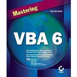 MASTERING VBA 6 WITH CD-ROM