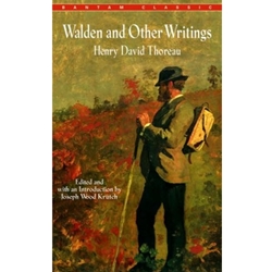 WALDEN & OTHER WRITINGS (ED KRUTCH) (P)